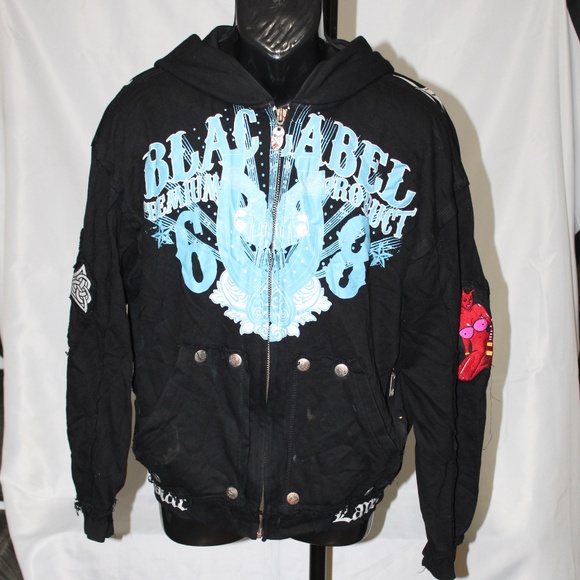 Blac Label Premium Product Sweatshirt Hoodie.  Sz. L - Picture 1 of 10